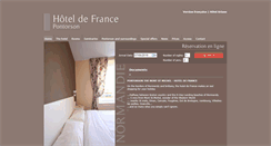 Desktop Screenshot of en.hotel-pontorson.com